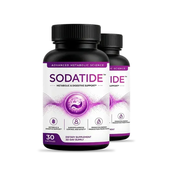 2 bottles of Sodatide capsules