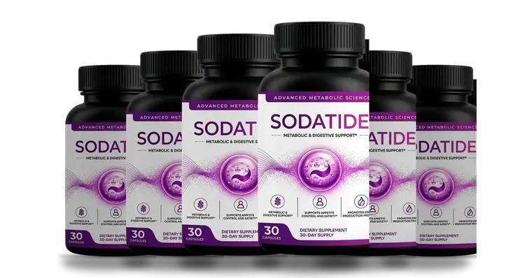 6 bottles of Sodatide capsules